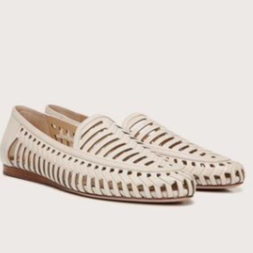 Veronica Beard Womens Greece Cutout Loafers Size 9